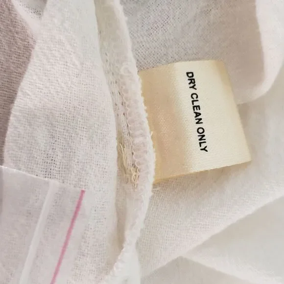 Del Lago Medium NWT Beige Long Sleeve Boho Beaded Embroidered Cropped Jacket - Picture 15 of 15